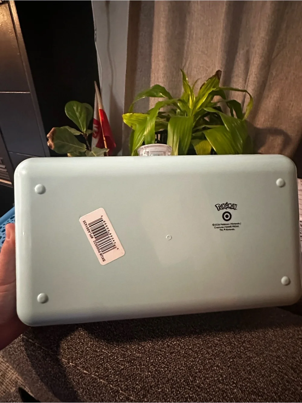 POKEMON x Target Limited Edition Caboodles Case Clear Sparkle/ Light Blue
